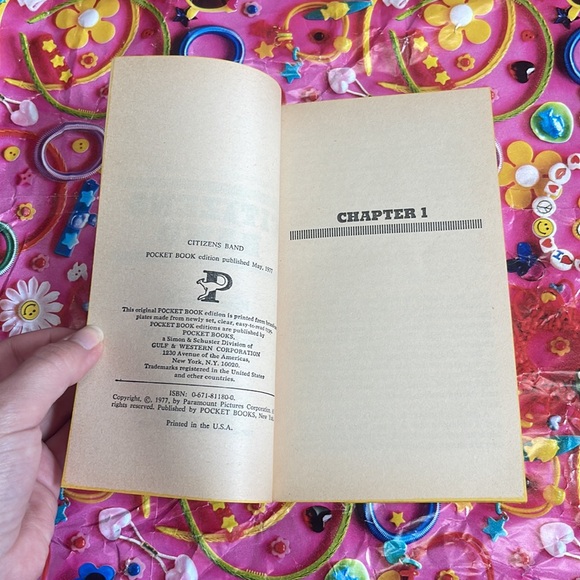Vintage 1977 Citizens Band paperback novel book - Picture 4 of 6